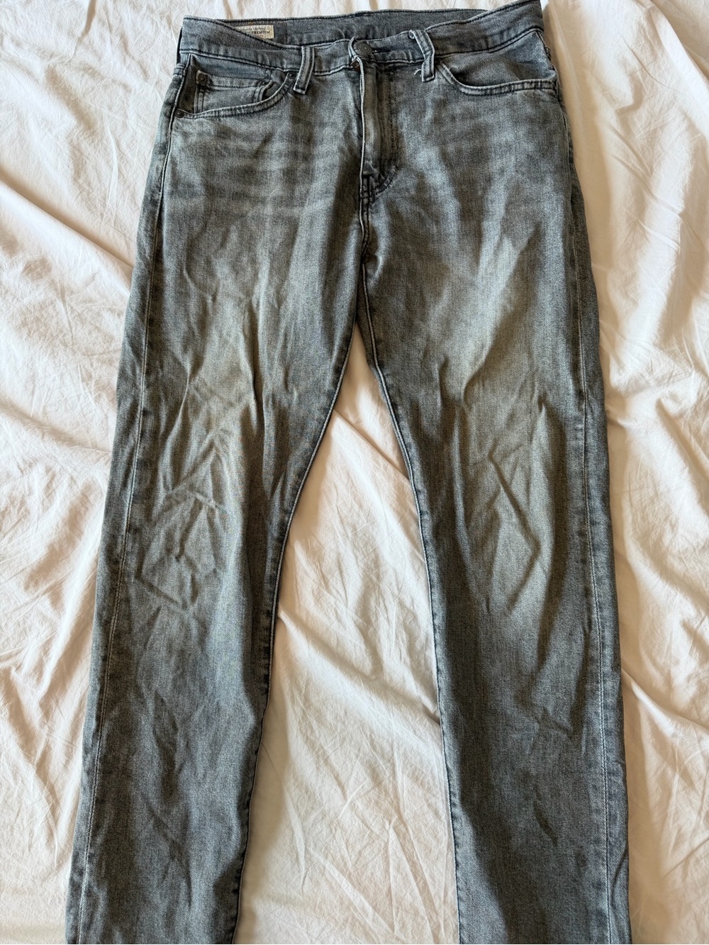Levi's Premium 512 30x32 Jeans in Washed Gray
